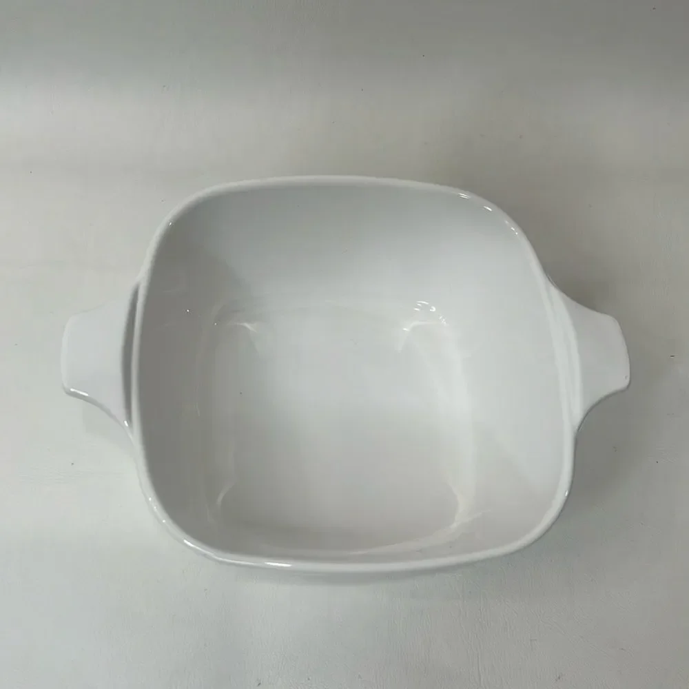 CorningWare 60s 22 Ounces P-43-B White Blue Cornflower Petite Dish Range Micro